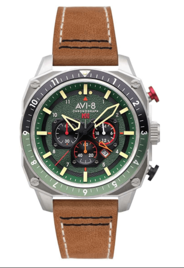 Montre Homme Avi-8 Hawker Hunter Dual Time chronographe AV-4100-01