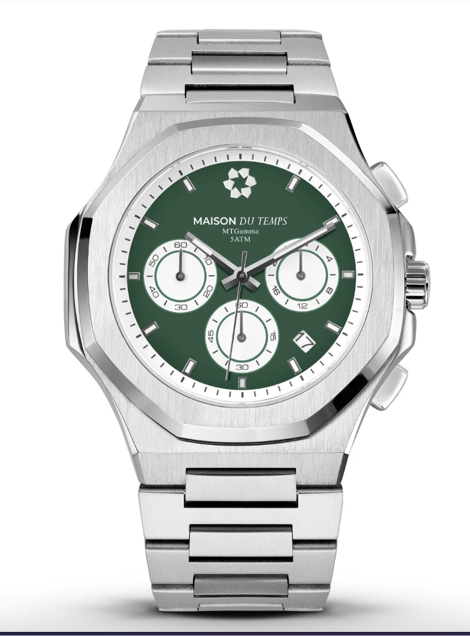 MTGamma Chronographe Vert Acier