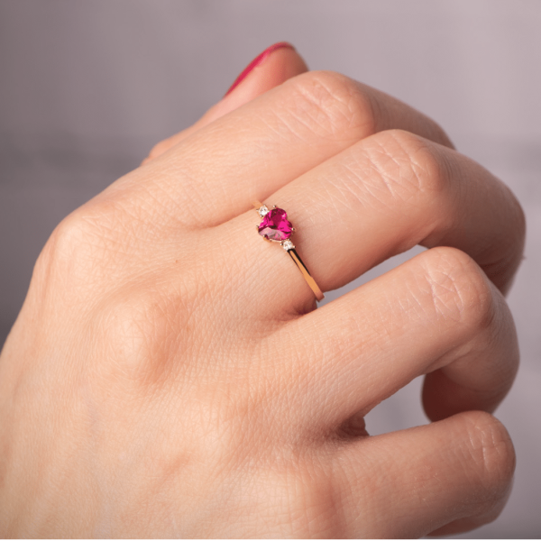 BAGUE COEUR D'AMOUR – Image 2