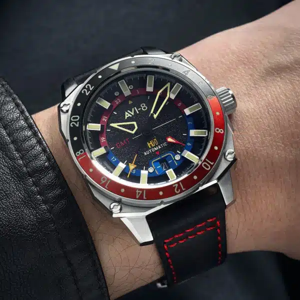 HAWKER HUNTER ATLAS GMT AUTOMATIC - AV-4122 – Image 2